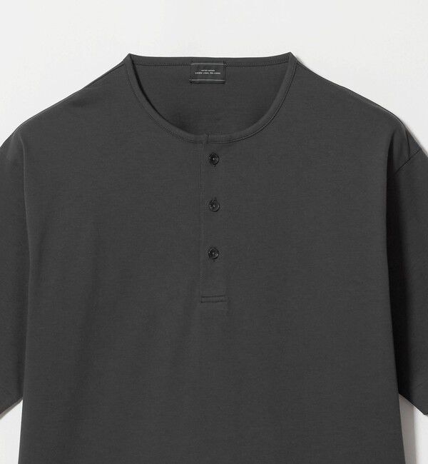UNITED ARROWS green label relaxing「クリア MVS ヘンリーネック 半袖 Tシャツ」|Tシャツ・カットソー|