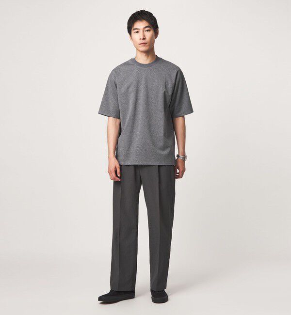 UNITED ARROWS green label relaxing「アムンゼン ダブルフェイス クルーネック 半袖 Tシャツ -接触冷感-」|Tシャツ・カットソー|
