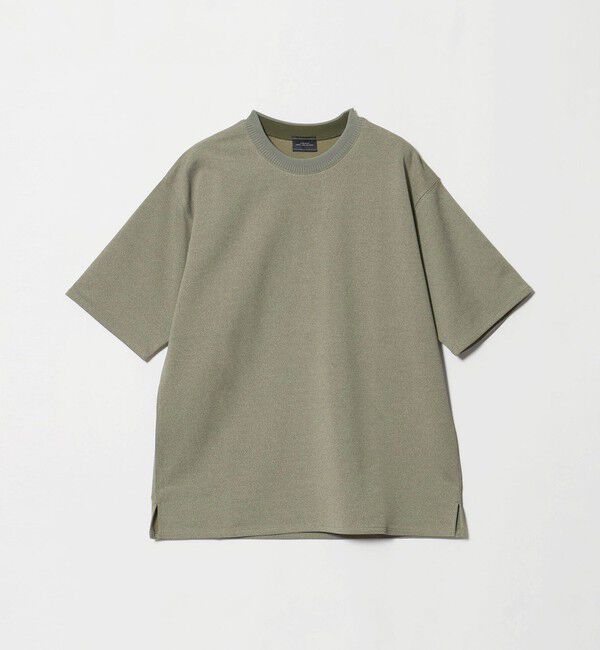 UNITED ARROWS green label relaxing「アムンゼン ダブルフェイス クルーネック 半袖 Tシャツ -接触冷感-」|Tシャツ・カットソー|OLIVE