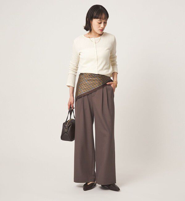 UNITED ARROWS green label relaxing「［size SHORT/TALLあり］オルマイ ツイル ワイド パンツ」|その他|