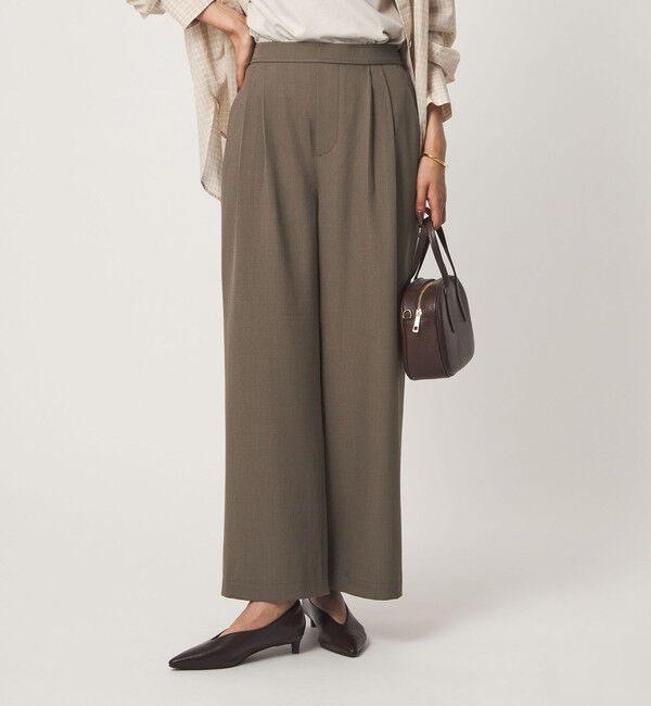 UNITED ARROWS green label relaxing「［size SHORT/TALLあり］オルマイ ツイル ワイド パンツ」|その他|