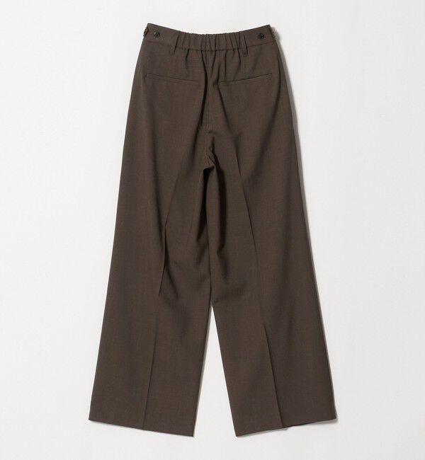 BEAUTY&YOUTH UNITED ARROWS「ポリエステルブレンド ２タック タブワイドパンツ ウォッシャブル 防シワ」|その他|