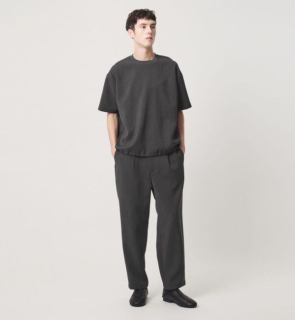 BEAUTY&YOUTH UNITED ARROWS「DUAL PACK 3.0 1プリーツ イージー パンツ NO.8 ヨコストレッチ UVカット ウォッシャブル セットアップ対応」|チノ|