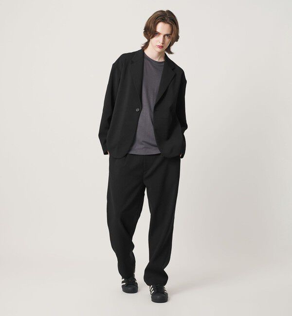 BEAUTY&YOUTH UNITED ARROWS「DUAL PACK 3.0 1B リラックス ジャケット ヨコストレッチ UVカット ウォッシャブル セットアップ対応」|テーラードジャケット|