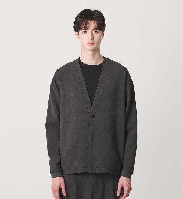 BEAUTY&YOUTH UNITED ARROWS「DUAL PACK 3.0 1B カーディガン ジャケット ヨコストレッチ UVカット ウォッシャブル セットアップ対応」|テーラードジャケット|