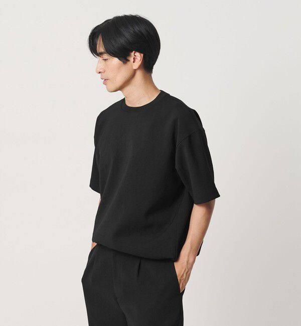 BEAUTY&YOUTH UNITED ARROWS「DUAL PACK 3.0 アジャスト クルーネック Tシャツ ヨコストレッチ UVカット ウォッシャブル セットアップ対」|Tシャツ・カットソー|