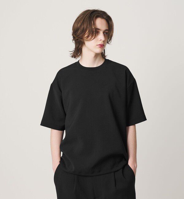 BEAUTY&YOUTH UNITED ARROWS「DUAL PACK 3.0 アジャスト クルーネック Tシャツ ヨコストレッチ UVカット ウォッシャブル セットアップ対」|Tシャツ・カットソー|