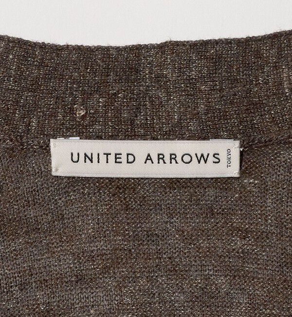 UNITED ARROWS「リネン/コットン ハイゲージ カーディガン」|カーディガン|