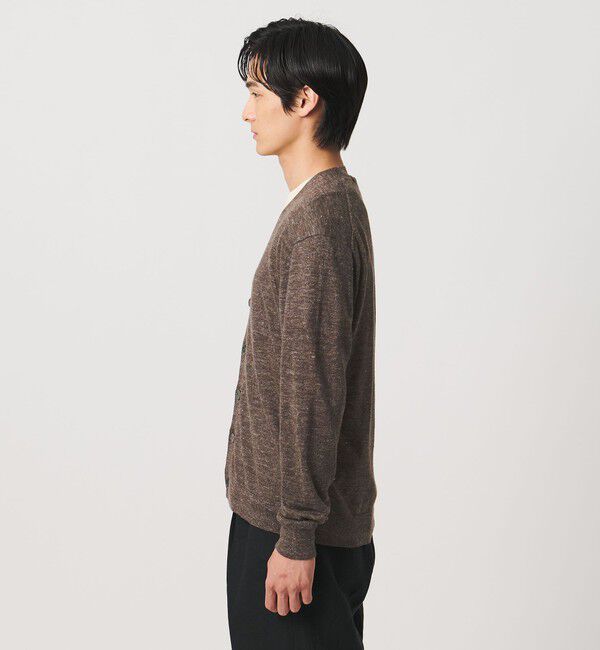 UNITED ARROWS「リネン/コットン ハイゲージ カーディガン」|カーディガン|