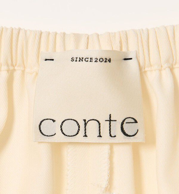 conte「＜conte＞ストレート イージーパンツ」|その他|