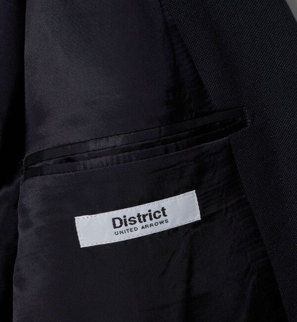 UNITED ARROWS「＜District＞4プライ シングル １ボタン ブレザー」|テーラードジャケット|