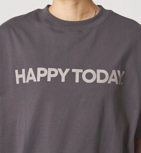 UNITED ARROWS green label relaxing「ヘムギャザー ロゴ Tシャツ」|Tシャツ・カットソー|