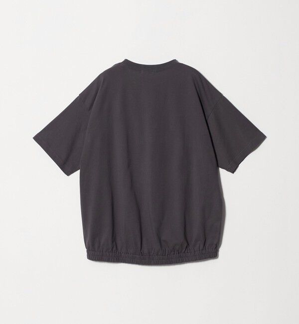 UNITED ARROWS green label relaxing「ヘムギャザー ロゴ Tシャツ」|Tシャツ・カットソー|