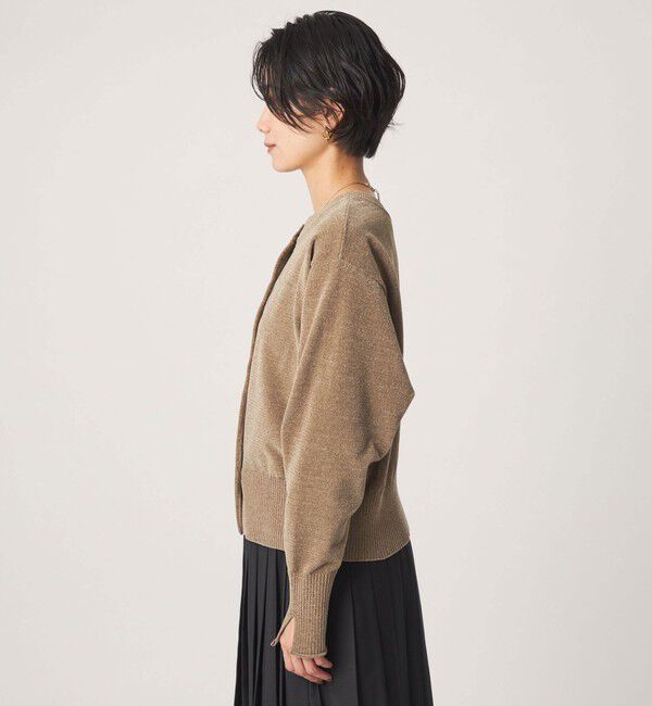 UNITED ARROWS green label relaxing「【結論シリーズ】ふれてモールニットカーデ」|カーディガン|