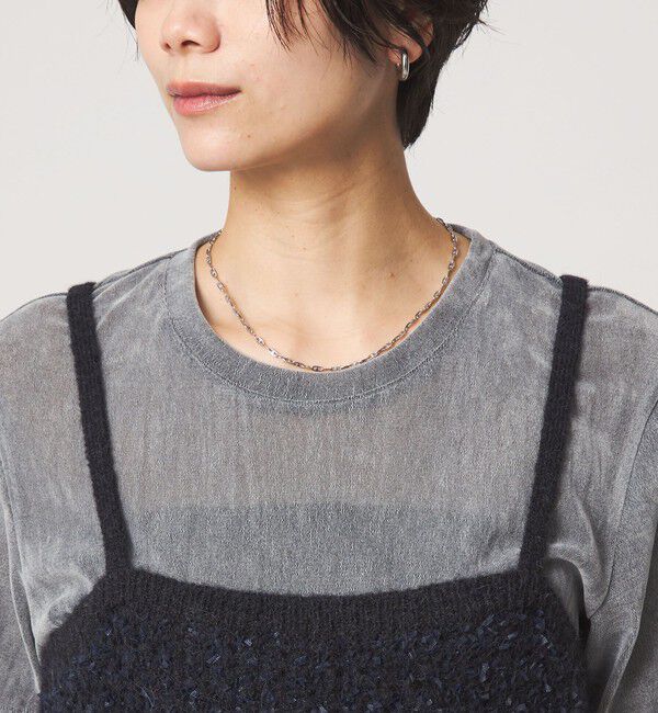 UNITED ARROWS green label relaxing「リボンヤーン ニット ビスチェ」|ベスト・ジレ|