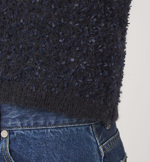 UNITED ARROWS green label relaxing「リボンヤーン ニット ビスチェ」|ベスト・ジレ|