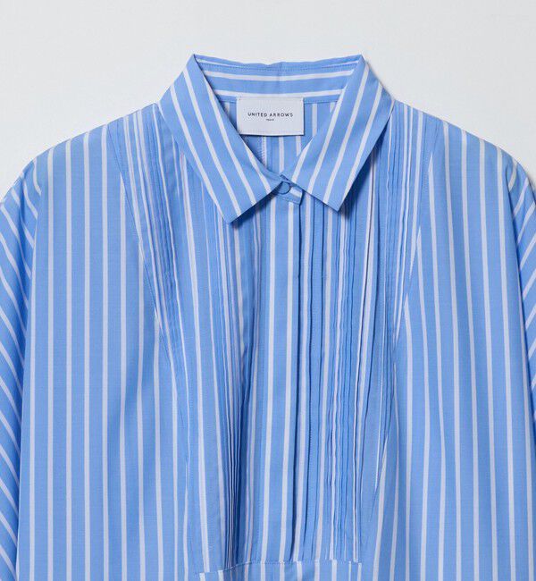 UNITED ARROWS「タック シャツ ワンピース」|ワンピース|