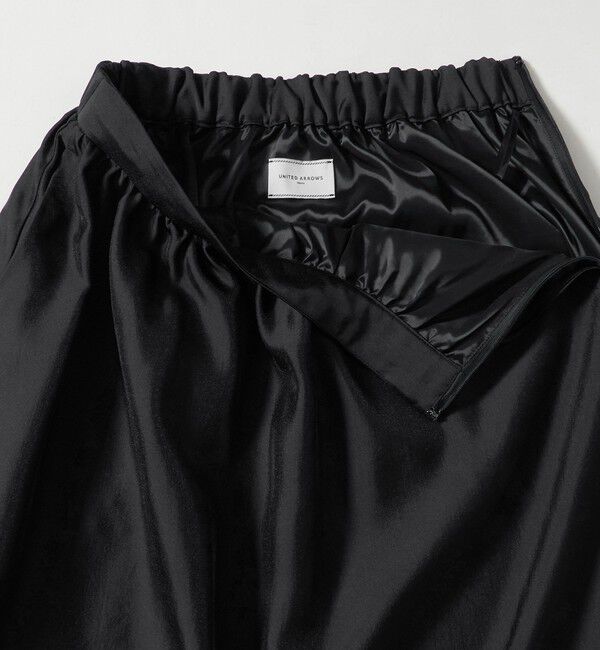 UNITED ARROWS「シルキー ギャザー スカート ‐ウォッシャブル‐」|スカート|