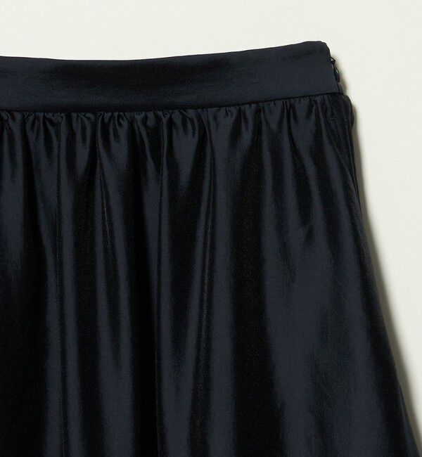 UNITED ARROWS「シルキー ギャザー スカート ‐ウォッシャブル‐」|スカート|