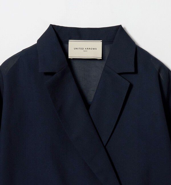 UNITED ARROWS「シアー ドルマン ブラウス ジャケット ‐ウォッシャブル‐」|テーラードジャケット|