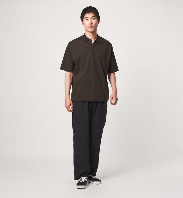 UNITED ARROWS green label relaxing「クリア MVS スキッパー 半袖 ポロシャツ」|Tシャツ・カットソー|