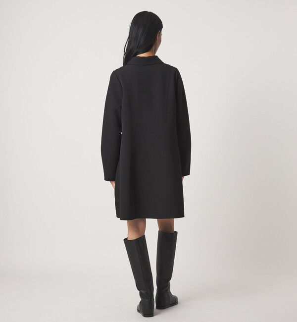 EMMEL REFINES「＜EMMEL REFINES＞EM ダブルクロス パネル ミニワンピース」|ワンピース|