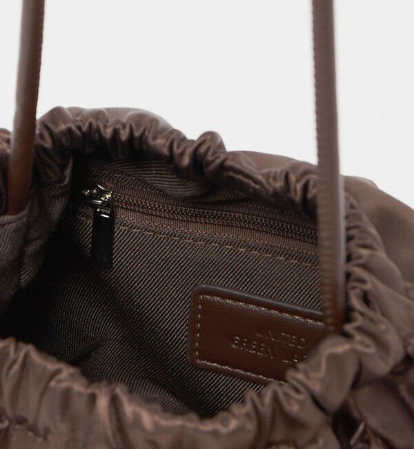 UNITED ARROWS green label relaxing「チャームつき 巾着ショルダーバッグ 2WAY」|ショルダー・メッセンジャー|