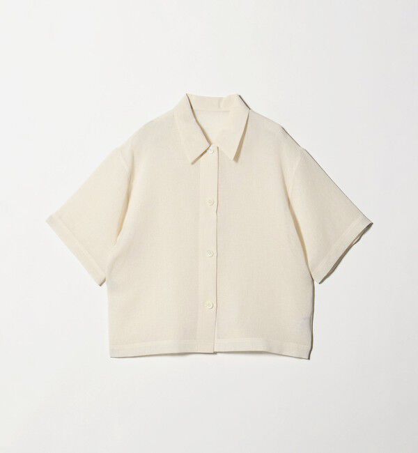 BEAUTY&YOUTH UNITED ARROWS「ポリエステル メッシュ ショートスリーブシャツ」|シャツ・ブラウス|