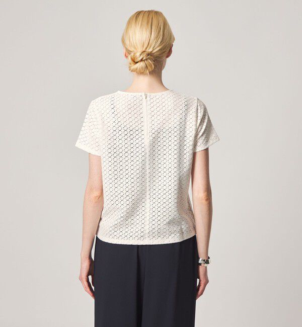 STEVEN ALAN「＜Steven Alan＞レース Tシャツ」|Tシャツ・カットソー|
