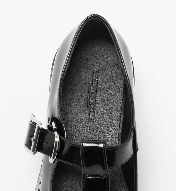 BEAUTY&YOUTH UNITED ARROWS「レザーライク Tストラップ ローファー」|ビジネス・ドレスシューズ|