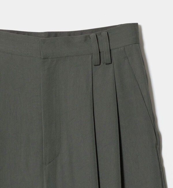 BEAUTY&YOUTH UNITED ARROWS「アセテート 2タック ワイドストレートパンツ ウォッシャブル」|その他|