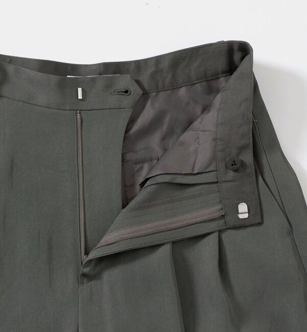 BEAUTY&YOUTH UNITED ARROWS「アセテート 2タック ワイドストレートパンツ ウォッシャブル」|その他|