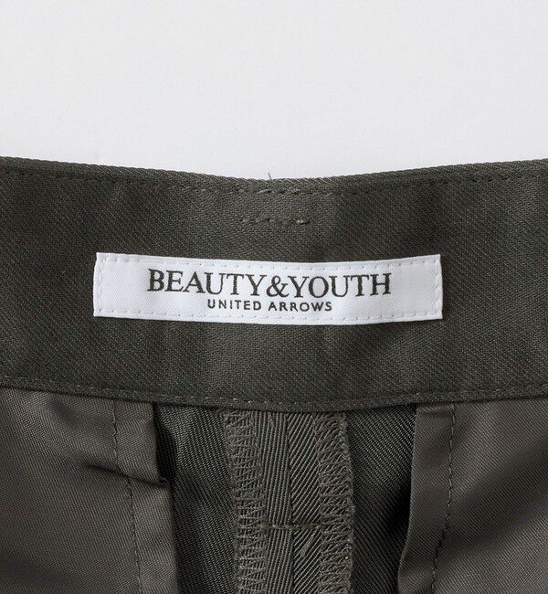 BEAUTY&YOUTH UNITED ARROWS「アセテート 2タック ワイドストレートパンツ ウォッシャブル」|その他|