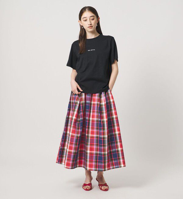 UNITED ARROWS「マドラス チェック スカート」|スカート|