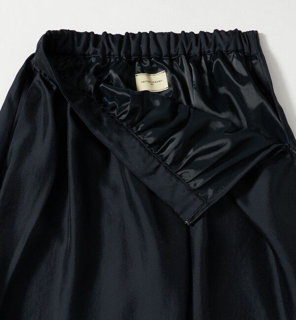 UNITED ARROWS「シルキー ギャザー スカート ‐ウォッシャブル‐」|スカート|