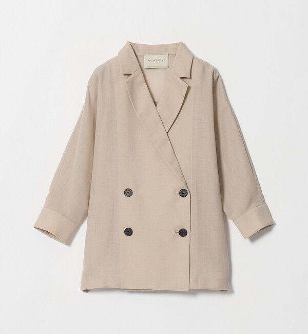 UNITED ARROWS「シアー ドルマン ブラウス ジャケット ‐ウォッシャブル‐」|テーラードジャケット|