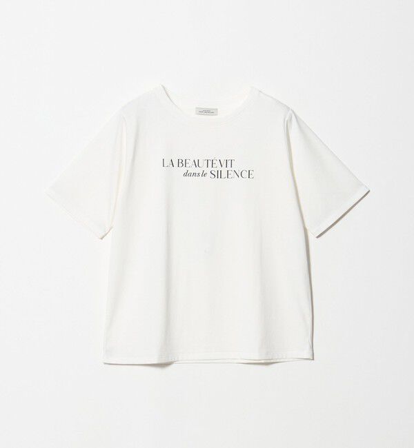 UNITED ARROWS green label relaxing「ロゴ ショートスリーブ プルオーバー カットソー 接触冷感」|Tシャツ・カットソー|