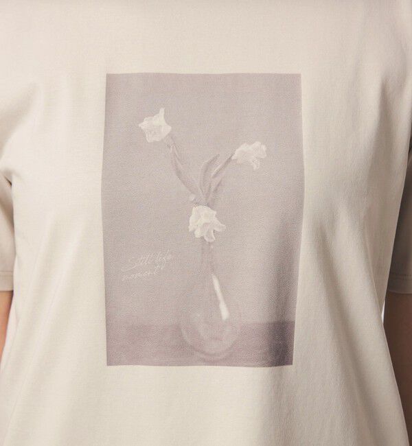 UNITED ARROWS green label relaxing「ロゴ ショートスリーブ プルオーバー カットソー 接触冷感」|Tシャツ・カットソー|