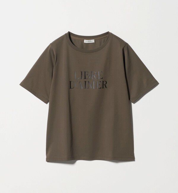 UNITED ARROWS green label relaxing「ロゴ ショートスリーブ プルオーバー カットソー 接触冷感」|Tシャツ・カットソー|