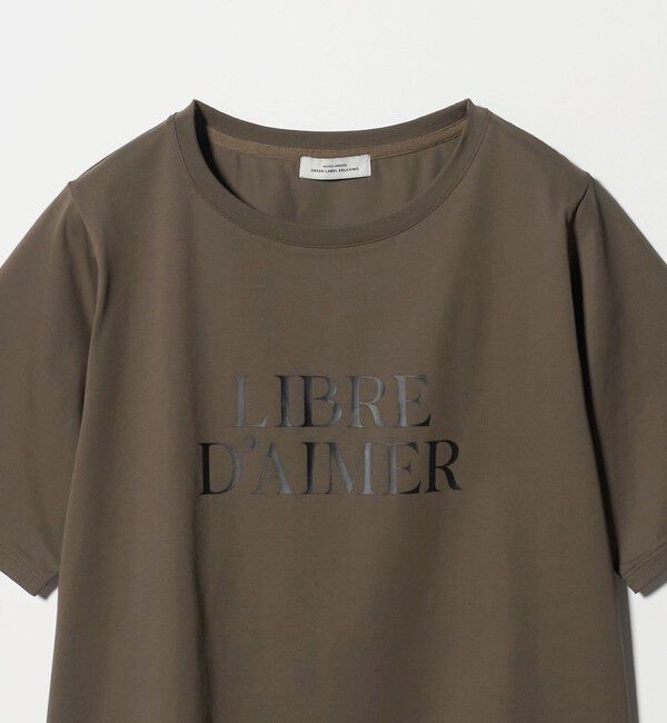 UNITED ARROWS green label relaxing「ロゴ ショートスリーブ プルオーバー カットソー 接触冷感」|Tシャツ・カットソー|