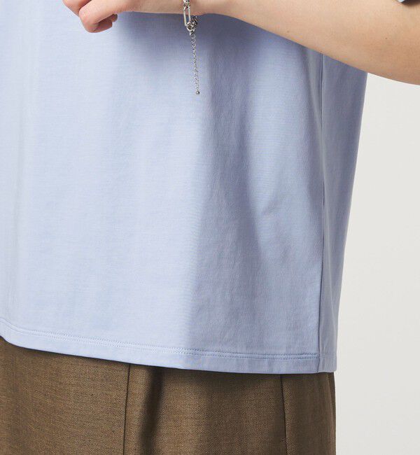 UNITED ARROWS green label relaxing「ロゴ ショートスリーブ プルオーバー カットソー 接触冷感」|Tシャツ・カットソー|