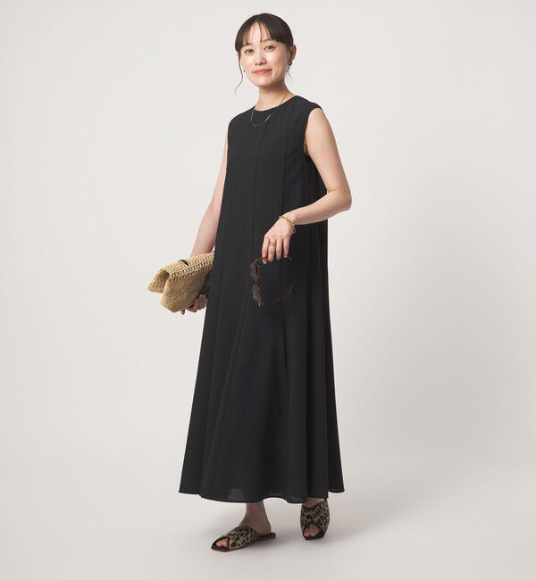 UNITED ARROWS green label relaxing「［size SHORT/TALLあり］ドライクロス ワンピース マシンウォッシャブル 通気性」|ワンピース|