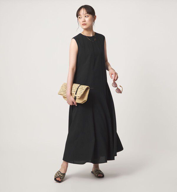 UNITED ARROWS green label relaxing「［size SHORT/TALLあり］ドライクロス ワンピース マシンウォッシャブル 通気性」|ワンピース|