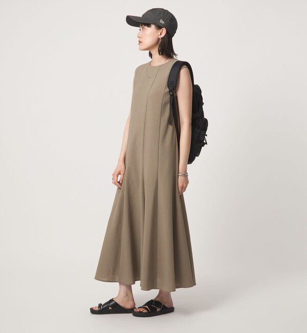 UNITED ARROWS green label relaxing「［size SHORT/TALLあり］ドライクロス ワンピース マシンウォッシャブル 通気性」|ワンピース|