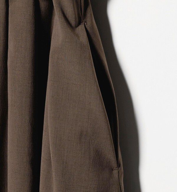 UNITED ARROWS green label relaxing「ベルト フレア ワンピース マシンウォッシャブル 吸水速乾 」|ワンピース|
