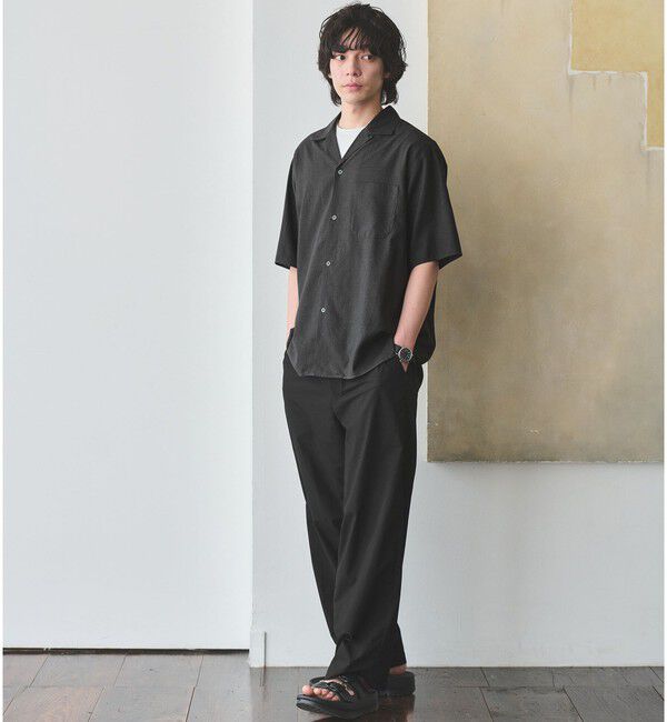 UNITED ARROWS green label relaxing「ナイロン ツイル バレル ユーティリティ パンツ W4 -ストレッチ・接触冷感-」|その他|