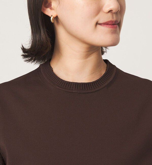 UNITED ARROWS green label relaxing「ショート スリーブ プルオーバー ニット」|ニット・セーター|