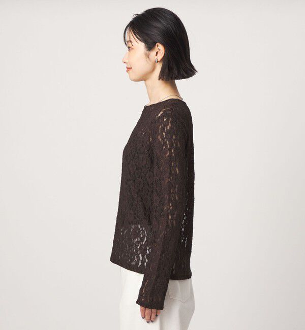 UNITED ARROWS green label relaxing「レース プルオーバー カットソー」|Tシャツ・カットソー|