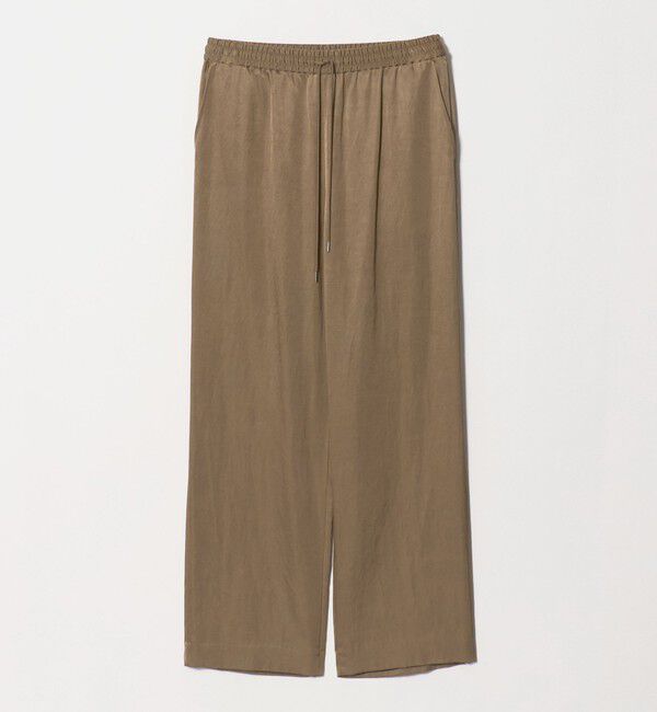 BEAUTY&YOUTH UNITED ARROWS「サテンドロースト ワイドパンツ ウォッシャブル」|その他|MOCA