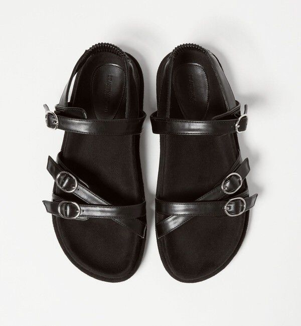 BEAUTY&YOUTH UNITED ARROWS「ダブルクロス ベルト バックストラップ サンダル」|サンダル|